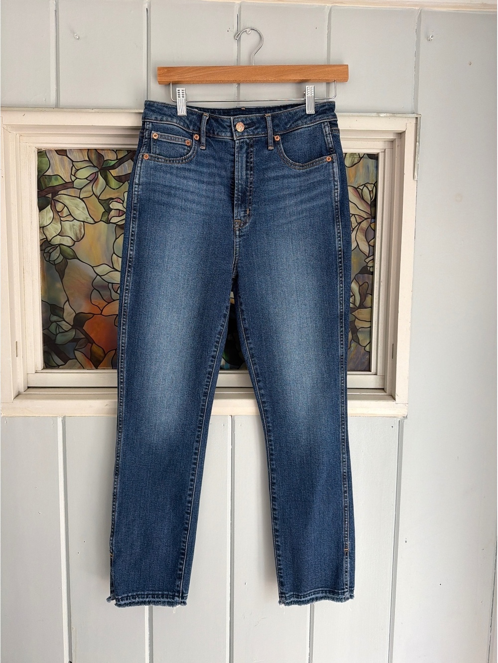 GAP Vintage Slim Sky High Blue Denim Jeans Size 29 / 8R